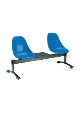 Bench with plastic seat (Technopolymer) in different colors - G HARMONY TV3P150