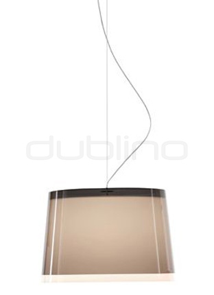 Design plastic pendant lamp in different colors - PEDRALI L001S/BB