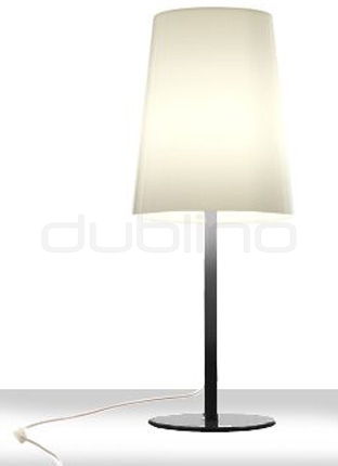 Design plastic table lamp in different colors - PEDRALI L001TA/A