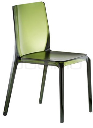 Polycarbonate chair in different colors - PEDRALI BLITZ 640