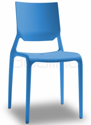 Plastic chair in different colors (polycarbonat) - BC 2319 SIR