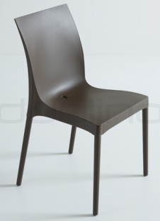 Plastic chair in different colors - G IRIS