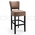 Upholstered bar stools - LT 7614 BROWN