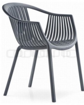 Plastic outdoor chair - PEDRALI TATAMI 306