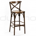 Wood bar stools - XTON 05 SG FRENCH PATINA