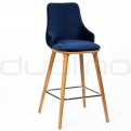 Upholstered bar stools - SN EMET BLUE SG