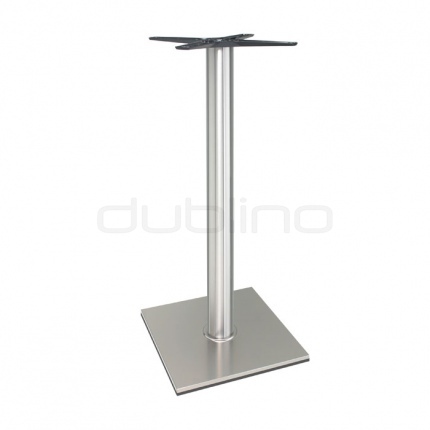 Stainless steel bar table base - P 400 INOX/110
