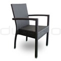 Patio & outdoor wicker, rattan dining chairs - R/Samos/P