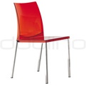 Metal chairs - PEDRALI 1271 KUADRA