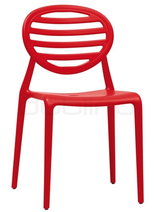 Plastic chair in different colors. Min. order: 16 pcs - BC 2317 TOGI