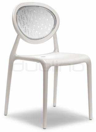 Plastic chair in different colors. Min. order: 16 pcs - BC 2316 SUPGI