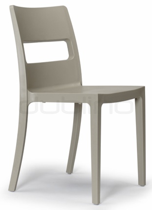 Plastic chair in different colors. Min. order: 16 pcs - BC 2275 SAI