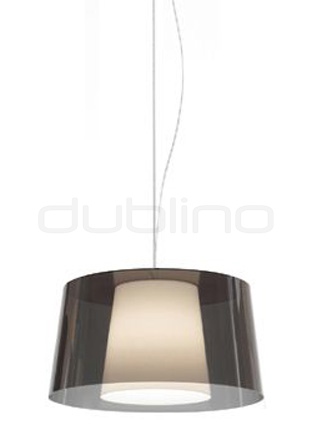 Design plastic pendant lamp in different colors - PEDRALI L001S/BA