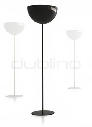 Design plastic floor lamp, in different colors - PEDRALI L002ST/BA