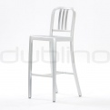 Patio & outdoor metal chairs - ST NAVY BAR CHAIR