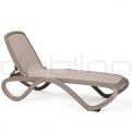 Outdoor lounge seating - NARDI OMEGA SUNLOUNGER