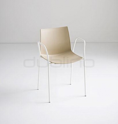 Plastic design chair - G/Kanvas/TB