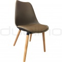 Plastic chairs - DL RETRO TAUPE