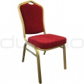Banquet chair - DL PRESTIGE GOLD/ RED