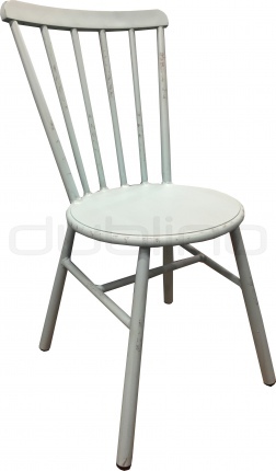 Aluminium vintage chair - DL PALMA BLUE