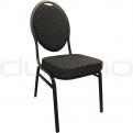 Banquet chair - DL OVAL BLACK