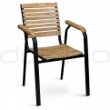 Patio & outdoor wooden chairs, director chairs - DL CORFU