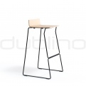 Metal bar stools - PEDRALI OSAKA BS