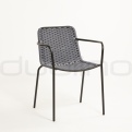 Patio & outdoor plastic chairs - DL ATOS GREY