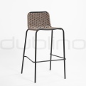 Patio & outdoor metal chairs - DL ATOS SG TAUPE