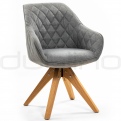 Upholstered dining chairs - DL DIAMOND CORSICA LIGHT GREY