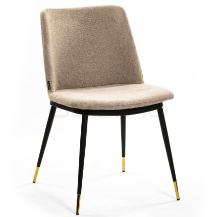 Upholstered, metal frame chair - DL ROSSI LIGHT