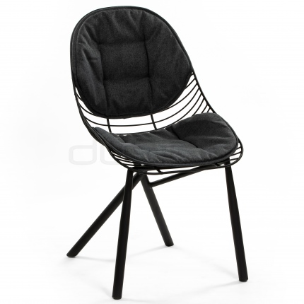 Metal frame, design restaurant chair - DL LOUIS